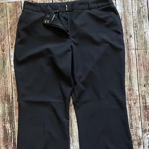 Worthington Black Slacks size 18
